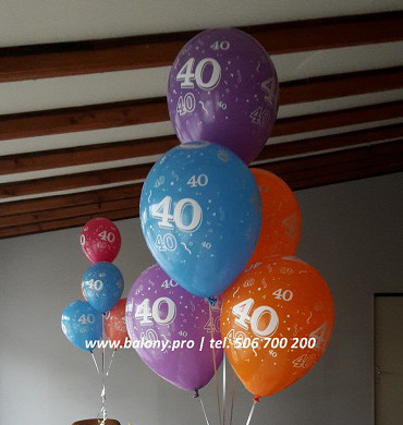 Balony z helem na urodziny