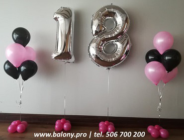 Balony z helem na urodziny