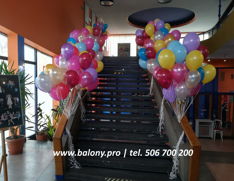 Balony z helem dla dzieci