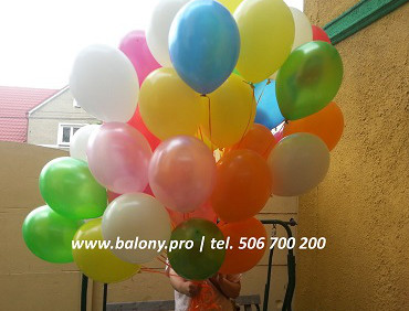 Balony z helem 